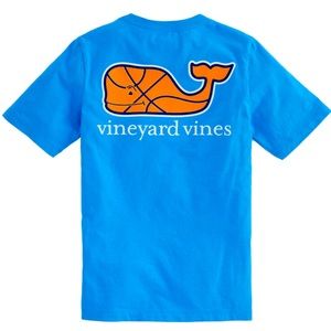 Vineyard Vines Basketball Whale Tee